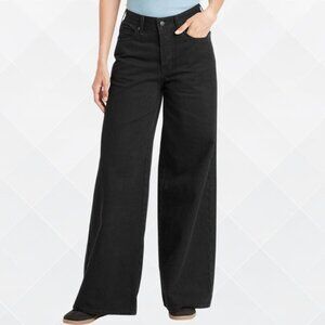 Universal Thread™ Women’s Mid-Rise Super Wide Leg Jeans – Black | Size 8 | NWT